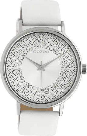 OOZOO Quarzuhr Oozoo Damen Armbanduhr weiß