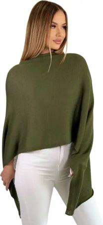 Mississhop Strickponcho Damen Poncho Cape Überwurf