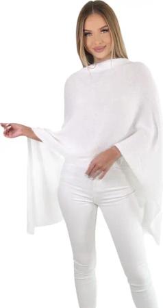 Mississhop Strickponcho Damen Poncho Cape Überwurf