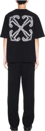 OFF-WHITE Print-Shirt Off-White T-Shirt mit Tattoo