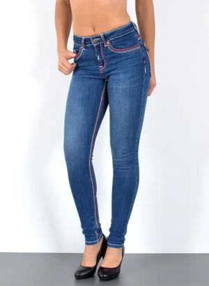 ESRA Skinny-fit-Jeans Jeans Damen Skinny Hose