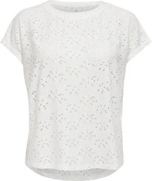 ONLY T-Shirt ONLSMilla (1-tlg) Lochmuster