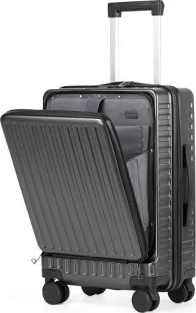 TAN.TOMI Handgepäckkoffer Business-Trolley für Flugzeug, PC
