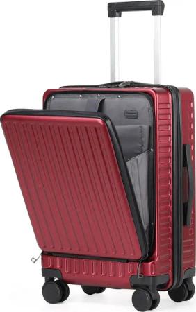 TAN.TOMI Handgepäckkoffer Business-Trolley für Flugzeug, PC