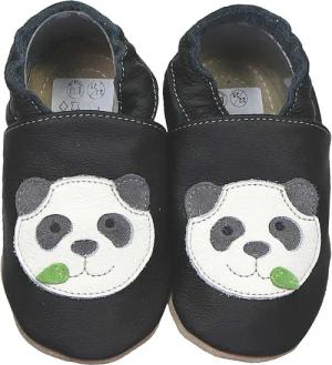 HOBEA-Germany Kitaschuhe Panda schwarz 22/23 (1½
