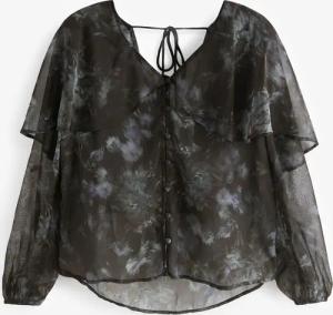 Next Langarmbluse Langärmelige Capebluse (1-tlg)