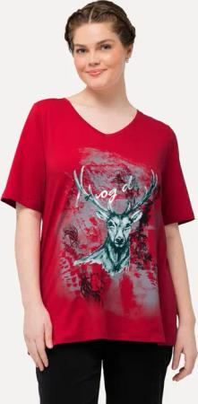 Ulla Popken T-Shirt T-Shirt Trachtenmotiv Classic