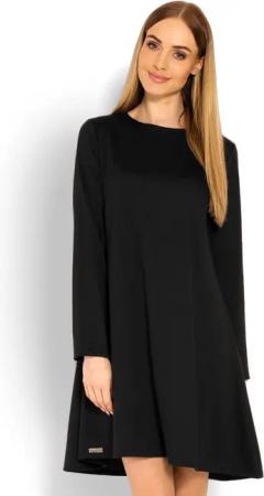 PeeKaBoo Zipfelkleid Kleid Langarm knielang