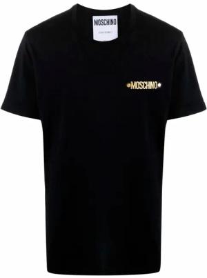 Moschino T-Shirt COUTURE T-shirt Metal Gold