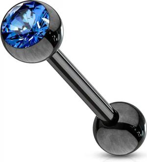 viva-adorno Piercing-Set Zungenpiercing Barbell Piercing Stab