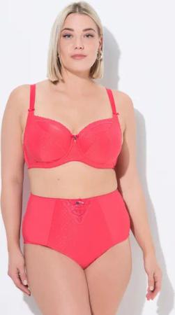 Ulla Popken Bügel-BH Bügel-BH Jacquard Spitzenkante