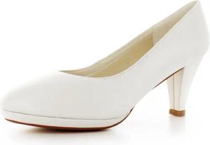 White Lady 833 klassische Leder Brautschuhe