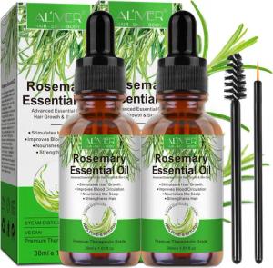 ALIVER Haaröl Rosmarinöl Ätherisches Öl Haarwachstum