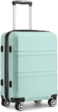 KONO Hartschalen-Trolley mit TSA-Schloss - Reisekoffer
