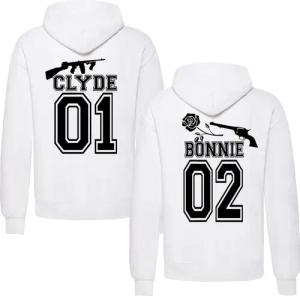 Couples Shop Kapuzenpullover Gangster Paar Hoodie