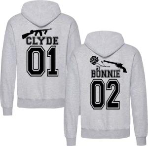 Couples Shop Kapuzenpullover Gangster Paar Hoodie