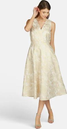 Kleo Abendkleid (1-tlg) weicher Jacquardstoff