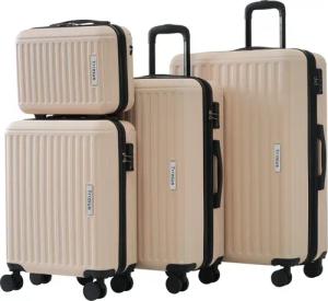 REDOM Trolleyset, 4 Rollen, (Reisekoffer mit