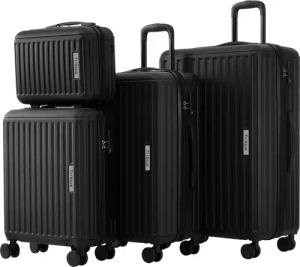 REDOM Trolleyset, 4 Rollen, (Reisekoffer mit