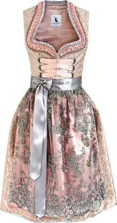 Alpenmärchen Dirndl Dirndl Annabelle in rosa