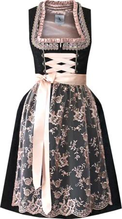 Alpenmärchen Dirndl Dirndl Helene in schwarz
