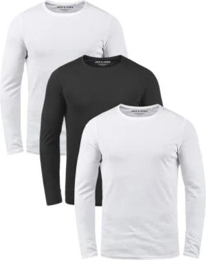 Jack & Jones Langarmshirt (3er-Pack) Basic
