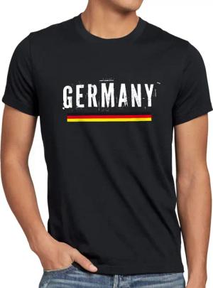 style3 T-Shirt Germany Deutschland Fahne WM