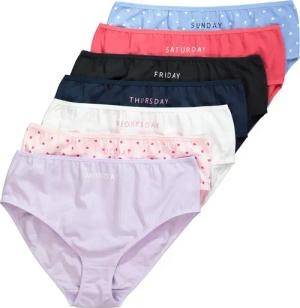 Ulla Popken Slip Midislips 7er-Pack 7