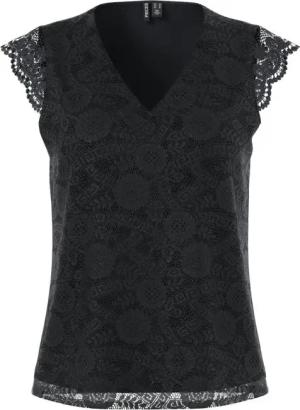 pieces Spitzenshirt – Feminines Spitzentop für
