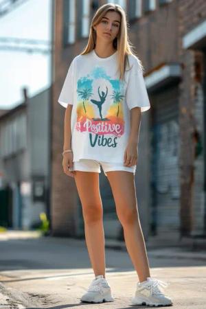 Reichstadt Print-Shirt Casual Oversize Shirt 24RSW057