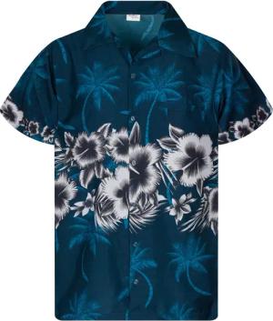 King Kameha Hawaiihemd Flower Chest Funky