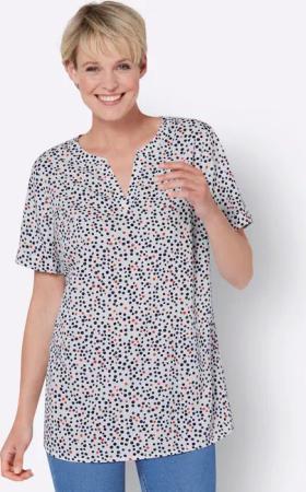 Sieh an! Klassische Bluse Longbluse
