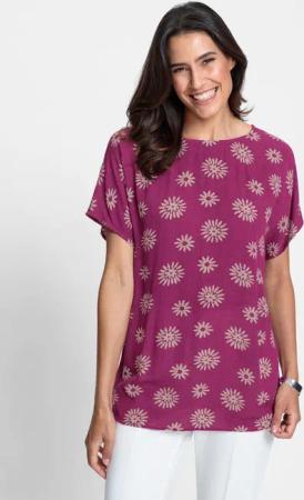 Witt Klassische Bluse Druckbluse
