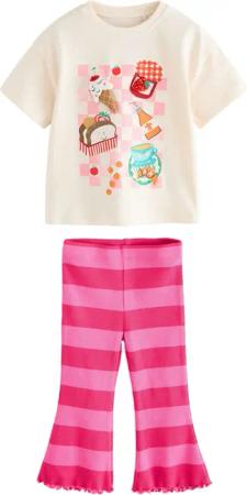 Next Shirt & Leggings Kurzarm-T-Shirt und
