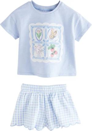 Next T-Shirt & Shorts Kurzärmeliges T-Shirt