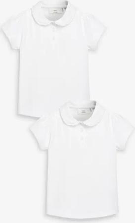 Next Poloshirt 2 Jersey-Oberteile Stretch-Baumwolle mit