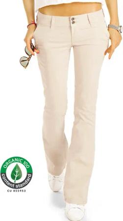 be styled Stoffhose Hüfthosen Damen Bootcut