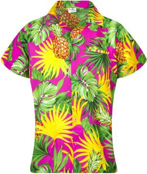 King Kameha Hawaiihemd Pineapple Leaves Funky