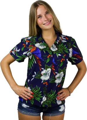 King Kameha Hawaiihemd Cherryparrot Funky Hawaiibluse