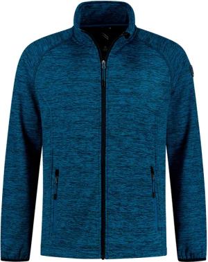 Kjelvik Fleecejacke Mike Sweatjacke mit kontrastfarbenen