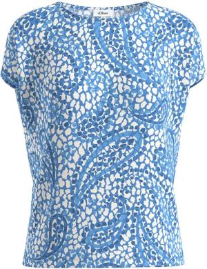 s.Oliver T-Shirt Shirt mit Allover-Print und