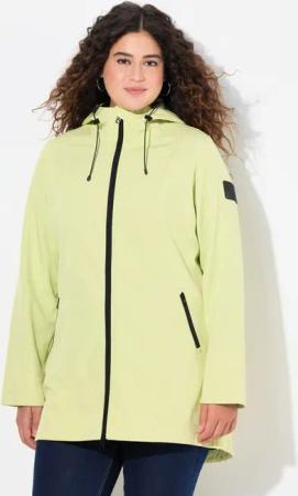 Ulla Popken Softshelljacke HYPRAR Long-Softshelljacke wasserabweisend