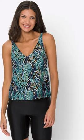 Sieh an! Tankini-Top Tankini-Oberteil
