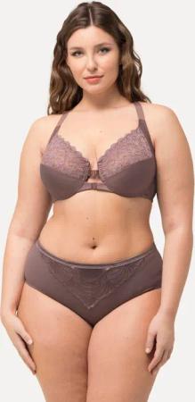 Ulla Popken Bügel-BH Bügel-BH Spitze Doppelverschluss