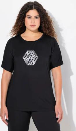 Ulla Popken T-Shirt Funktionsshirt schnelltrocknend Halbarm