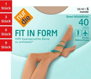 Nur Die Feinstrumpfhose Fit in Form