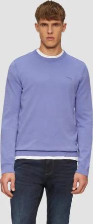 s.Oliver Rundhalspullover Casual (1-tlg) Rundhals. langarm,