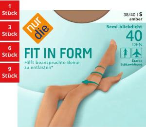 Nur Die Feinstrumpfhose Fit in Form