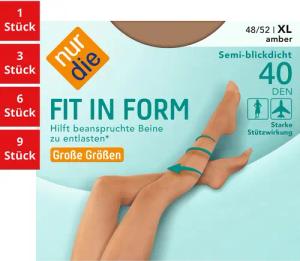 Nur Die Feinstrumpfhose Fit in Form