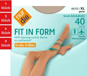 Nur Die Feinstrumpfhose Fit in Form